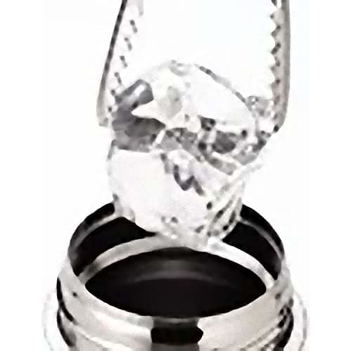 Pearl Metal 300ml Stainless Steel Water Bottle, Direct Drinking, Black Leather, Premium My Cafe Slim, H-6934