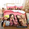 KPOP FIFTY FIFTY Merch Cupid Album Bedding Set Boys Girls Twin Queen King Size Duvet Cover Pillowcase Bed boys Adult