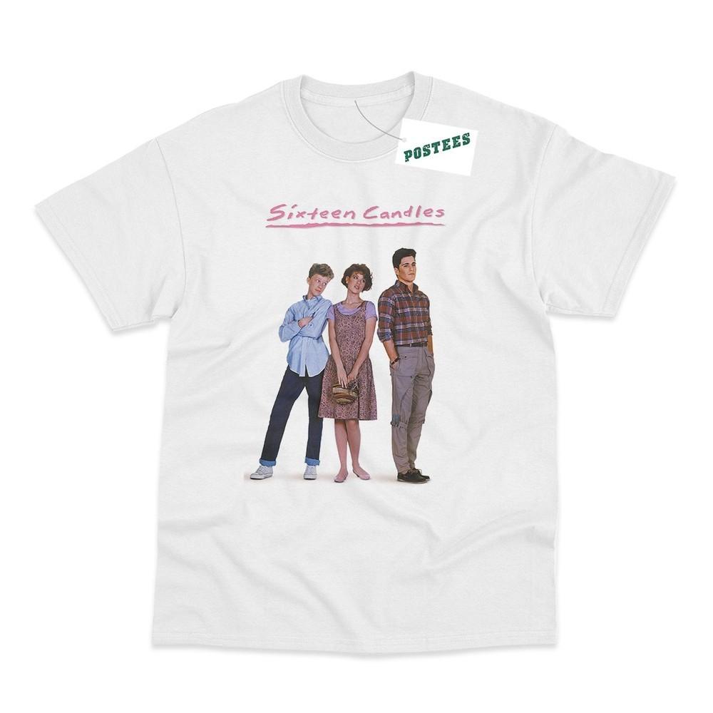Sixteen Candles Movie Poster Inspired DTG Printed TShirt Unisex T-Shirt