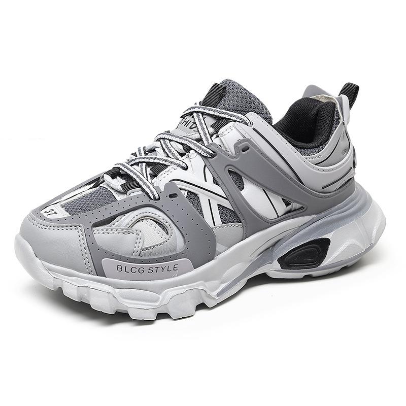 Брендовые дизайнерские черные серые женские кроссовки, модные новые мужские дышащие массивные кроссовки, милые розовые туфли для папы, модная повседневная обувь