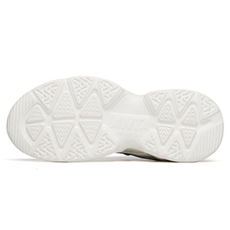 Anta Серия Lifestyle White Wei амортизирующие износостойкие низкие повседневные туфли женские повседневные туфли черные 922228890-2