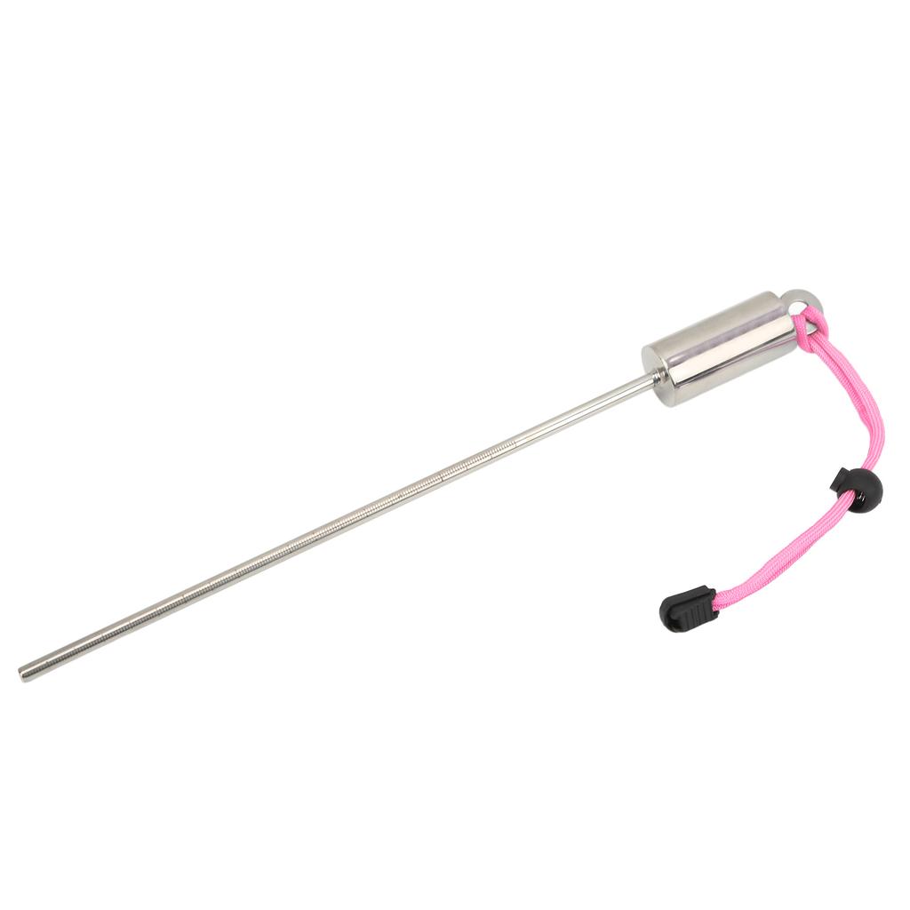 TOOKE 30cm Diving Stick Pointer Rod with Scale Underwater Shaker Noise Maker with LanyardPink