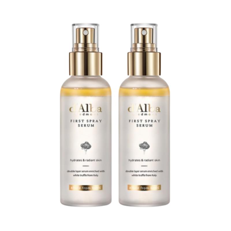 d'Alba White Truffle First Spray Serum 100ml X2