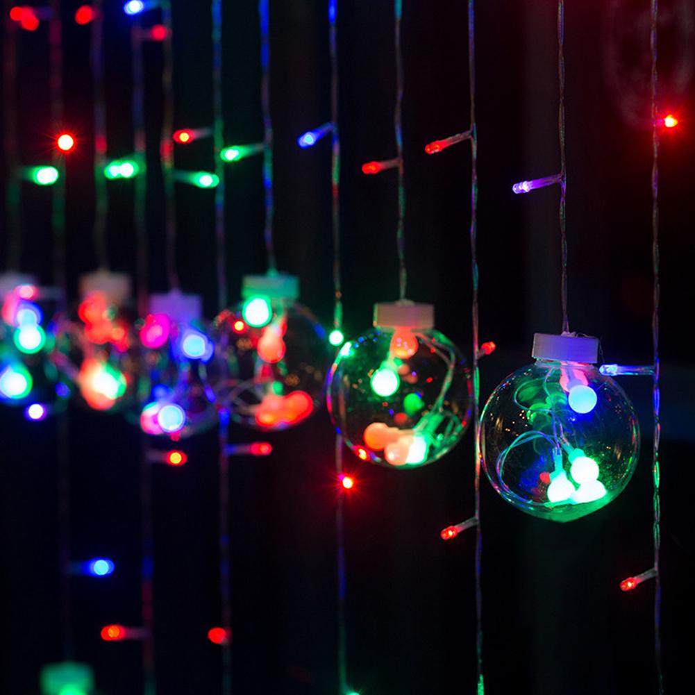 Led lights flash string lights wishing ball wish