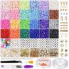 6000 Pieces Of Clay Beads, Soft Pottery Pieces, Soft Pottery Beads, Handmade Jewelry, Bracelets, Diy Accessories, Women