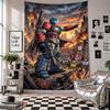 Wall TapestryTransformers Art Hanging Cloth Decorative Background Cover for Room Decoration