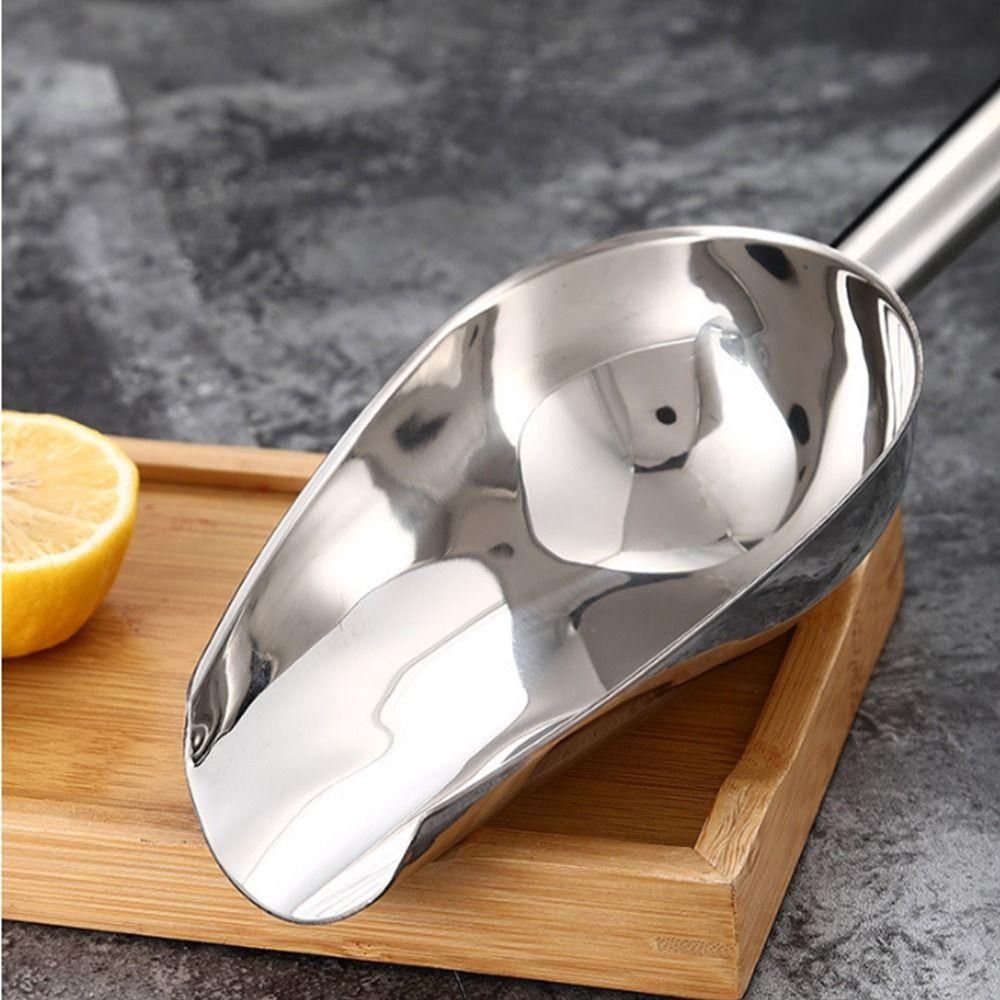 Tail Hanging Hole Candy Ice Scraper Heavy Duty Beans Shovel Dry Goods Shovel  Kitchen Gadget