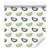 Watermelon Wallpaper White and Light Gray for Living Room and Bedroom 50x1000