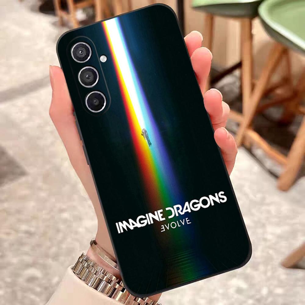 Чехол для телефона Imagine Dragons Для Samsung S25 Edge 24 23 22 21 20 Ultra Plus Fe Galaxy A54 53 34 25 16 Силиконовый чехол