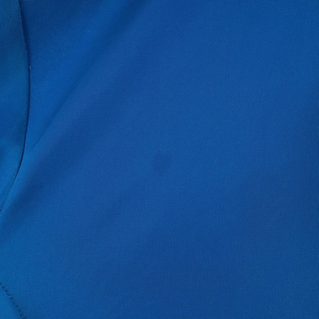 Adidas Track Jacket L Blue Jersey Men's Used