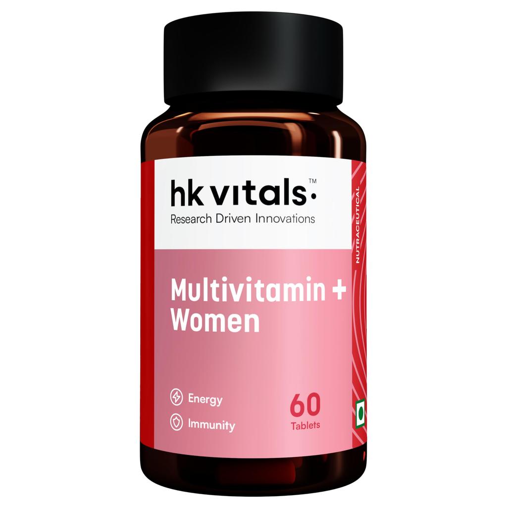 Hk vitals Мультивитамины Плюс для женщин, 60 таблеток