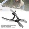 3Pcs Flat Mouth Pliers Car Oil Pipe Sealing Pliers Fuel Hose Pinch Off Pliers Automatic Lock Length Garage Tools Repairing Set