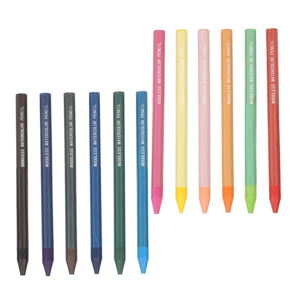 Набор цветных карандашей 12 цветов акварельные сердечники водорастворимые экологически чистые карандаши для рисования для искусства