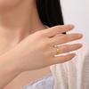 Cazador Cute Snail Rings for Women Stainless Steel Gold color Animal Finger Rings Jewelry Valentine Gift Wholesale 2026 Trend