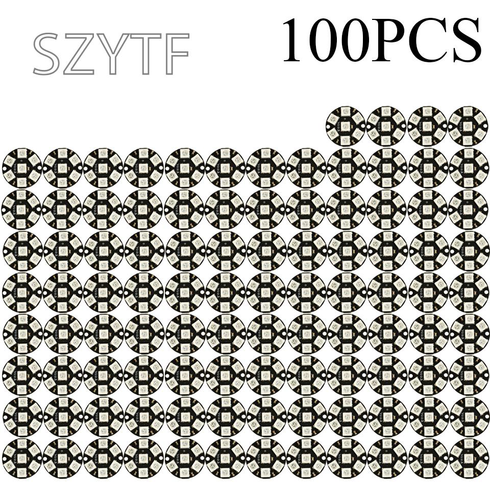 1-100 ШТ. 7-битное RGB LED Кольцо WS2812B – 5050 Полноцветный Пиксельный Круг для Arduino NeoPixel