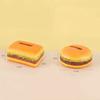 Hamburger Shaped Tissue Box Creative Burger Resin Napkin Holder Case Paper Box Container HomeTable Decoration Storage Boxes