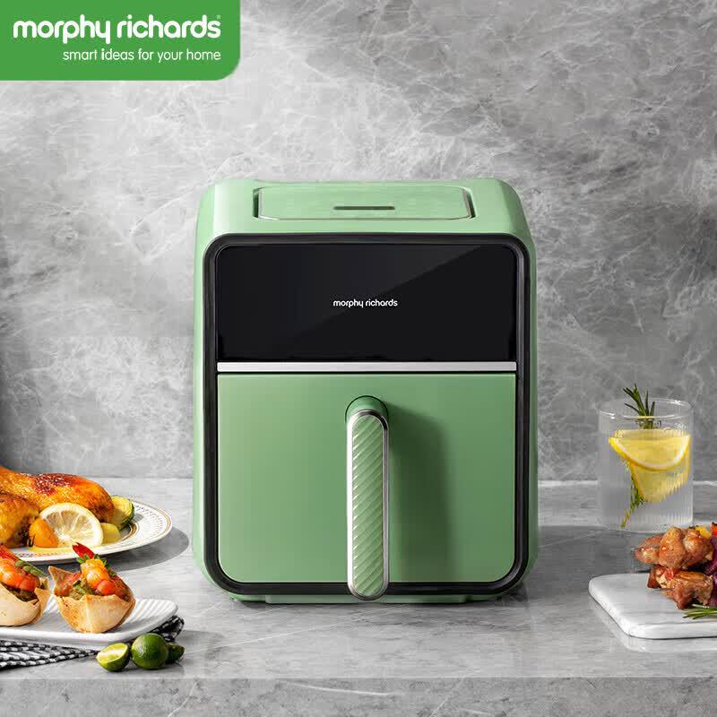 Мультипечь-аэрогриль Morphy Richards 4 л с функцией паровой жарки и прозрачным окном, штепсель CN (адаптер в комплекте)