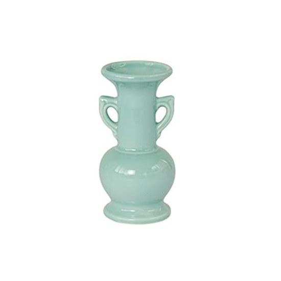 Buddhist altar supplies vase celadon (plain) domestically produced made Japan modern flowers artificial use size approximately (cm) height 10.8 5.6 2.