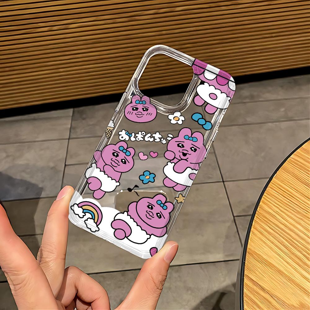 cartoon cute pink way abstract Phone Case for Xiaomi Redmi 12C 10 10C 9 9A 9C K40 Note 13 12 11 Pro Plus 4G 5G Clear Back Cover