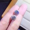 BELLA BOX Восемь сердец восемь стрел с покрытием PT950 горячие продажи полностью бриллиантовая имитация Mosan бриллиантовые серьги-гвоздики женские модные свадебные украшения