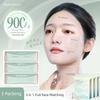 Three-in-One Wet Compress Cotton Face Special Gauze Stretchable Facial Mask Tissue Cotton Cloth Makeup Towel Makeup Remover Open Hole Face