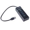 Простая в использовании 4-портовая USB 3.0 док-станция USB 3.0 концентратор для быстрой передачи данных и подключения устройств для USB-устройств USB-накопитель