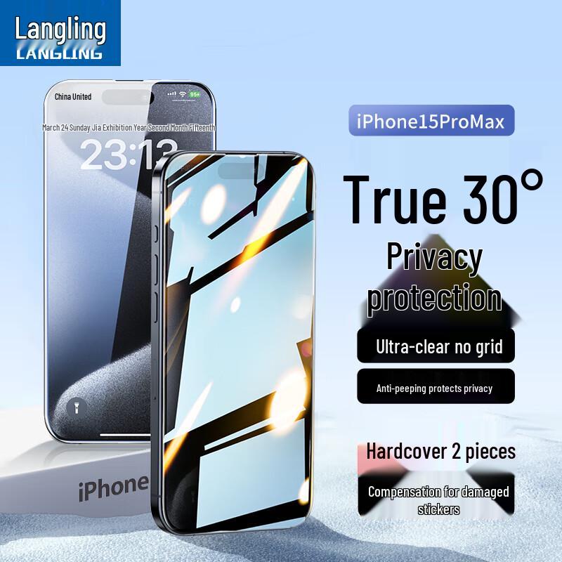 Защитные пленки премиум-класса Langling для экрана и объектива iPhone