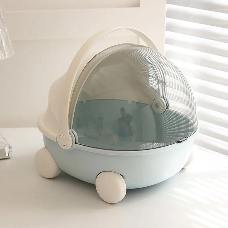 Поднос для хранения ключей Мелочи Закуски Коробка для хранения игрушек Милая колыбель Настольная коробка для хранения Пылезащитные украшения для прихожей