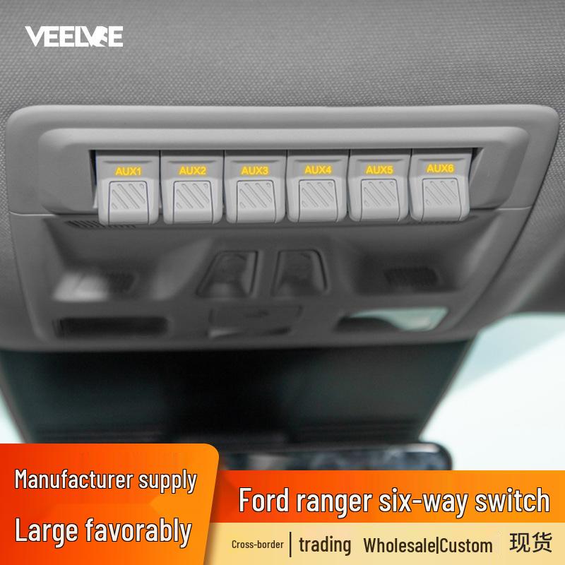 Управление внедорожным освещением на крыше Ford Ranger: Модернизация шестипозиционного переключателя