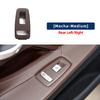 LHD Rear Window Lifter Switch Outer Frame Cover For BMW G12 2015- 740i xDrive 750i xDrive Door Window Switch Surround Frame