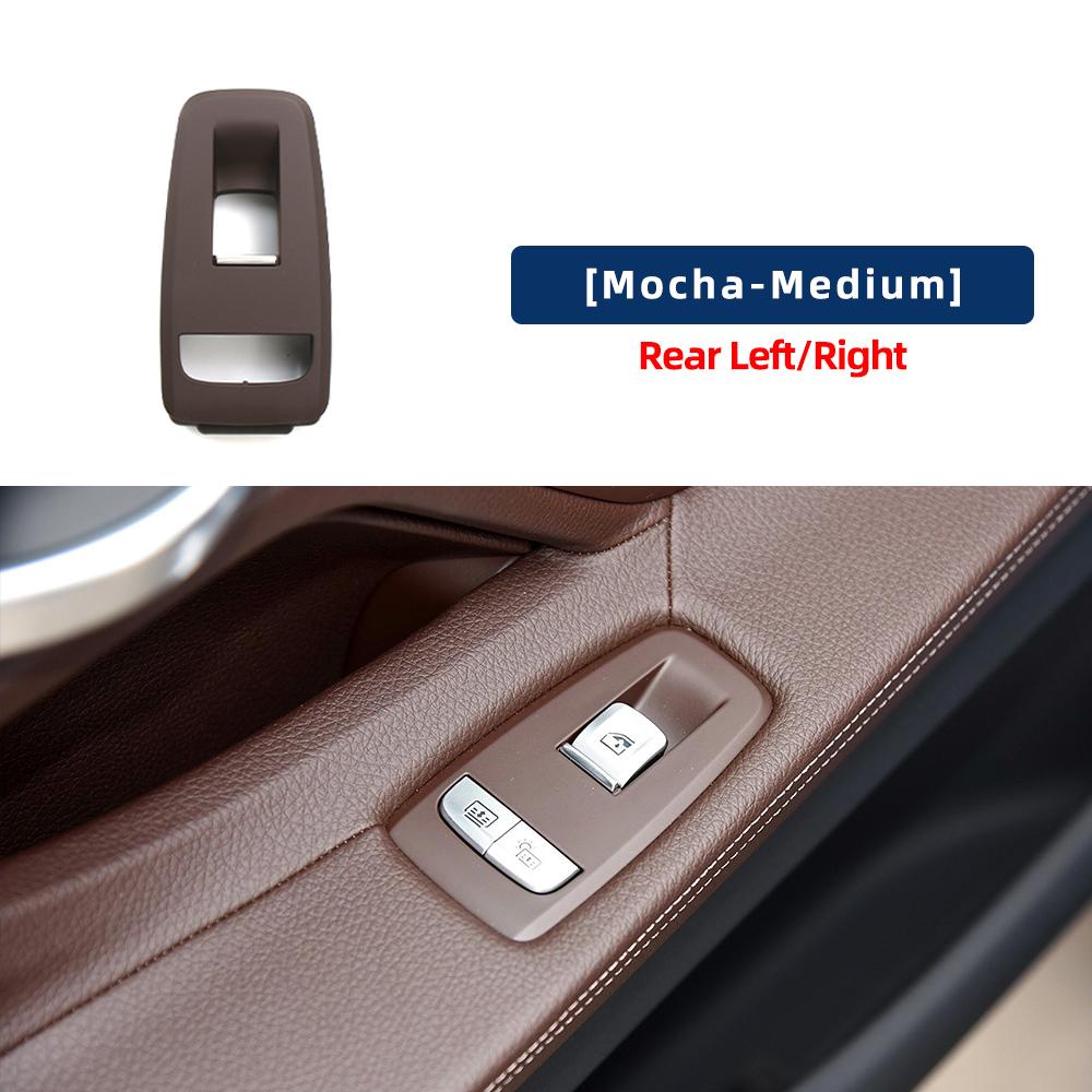 LHD Rear Window Lifter Switch Outer Frame Cover For BMW G12 2015- 740i xDrive 750i xDrive Door Window Switch Surround Frame