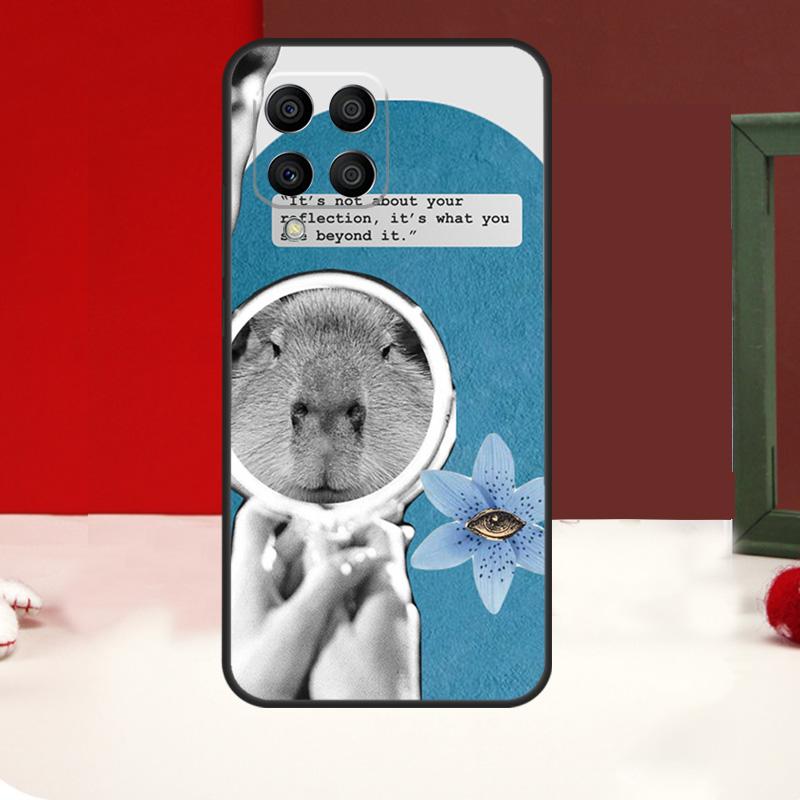 Funny Capybara For Samsung Galaxy M53 M33 M13 M12 M32 M52 M14 M34 M54 M20 M21 M31 M51 M30s M15 M55 Case