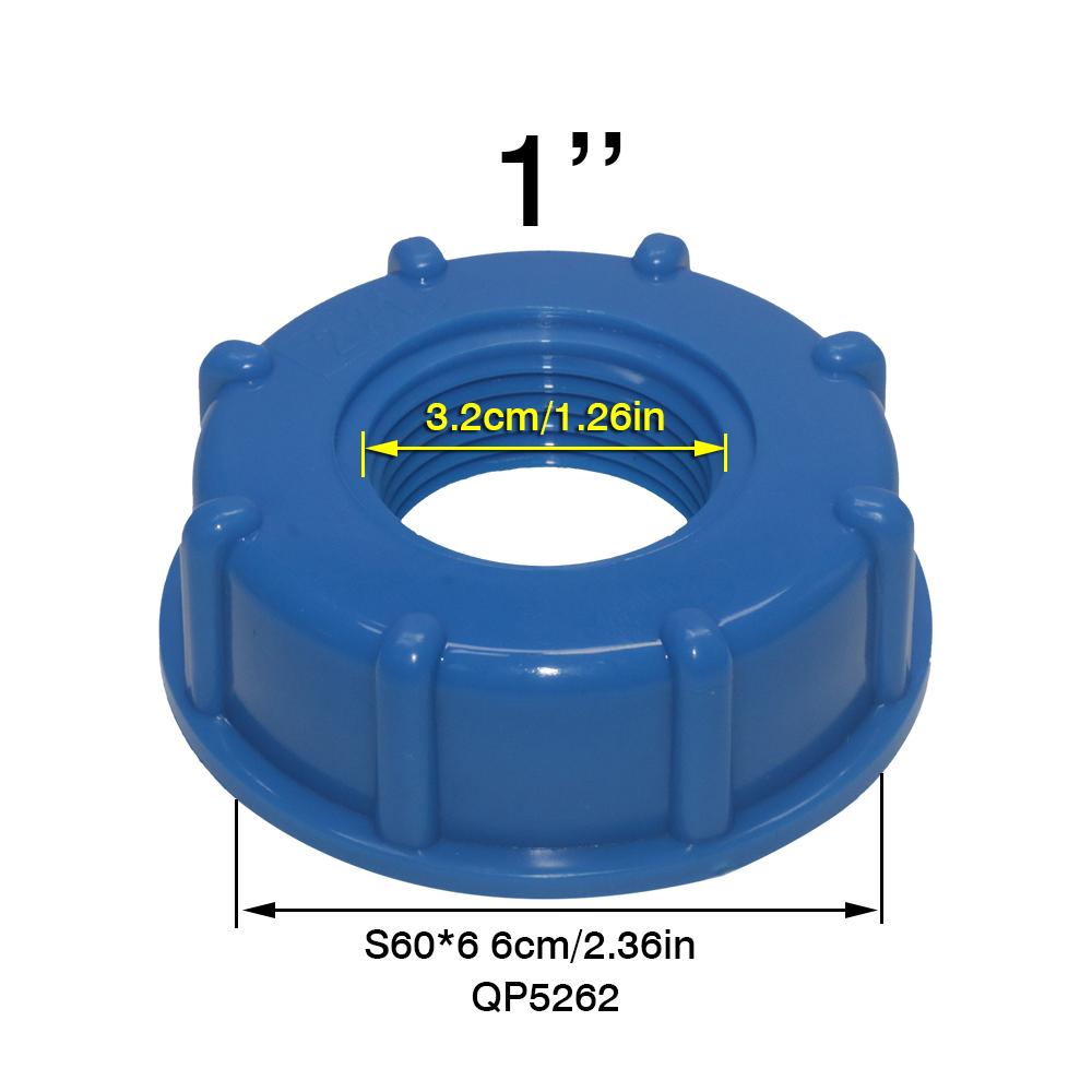 Кран IBC 1/2" 3/4" 1" Химический бочонок IBC Бочка на тонну Соединители и фитинги для IBC и Пластиковые соединители Резьбовые к Преобразователям