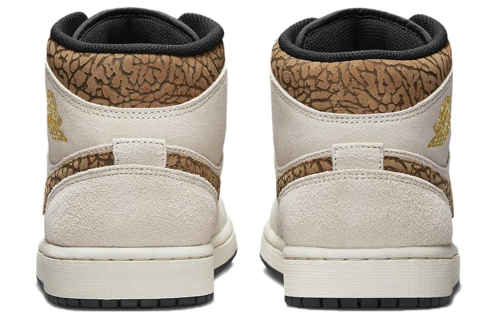 Air Jordan 1 Mid Se 'Коричневый Слон' DZ4129-102