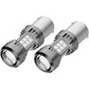 PHINLION 3200 Lumens Super Bright 1156 1141 3497 P21W 7506 LED Reverse Light Bulbs with Projector for Car Truck RV Backup Lights, 6000K Xenon White