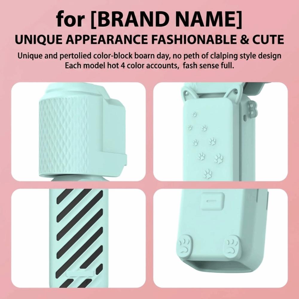 Silicone Material Lens Protector Anti-scratch Silicone Sleeve for DJI Osmo Pocket 4 Pocket Camera
