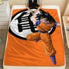Фланелевое одеяло с принтом персонажей Dragon Ball, Высококачественное, Удобное для всех сезонов, Декор для дома, Тепло и уют, Идеально для рождественских подарков