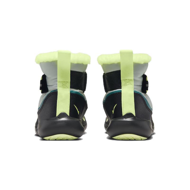 Nike Flex Advance Ботинки Противоскользящие и износостойкие Теплые детские ботинки Желто-зеленые Детские 3-7 лет Кроссовки DD0304-001
