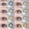 Colored Contact Lenses Lake Blue Lenses Brown Natural Color Lenses Chocolate Lenses Green Fashion Color Lenses 1 Pair