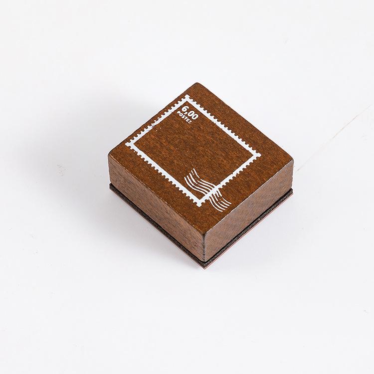 Деревянная Печать Узорная Прозрачная Выразительная для DIY Блокнота Тканей Открыток Подарков Художественного Творчества