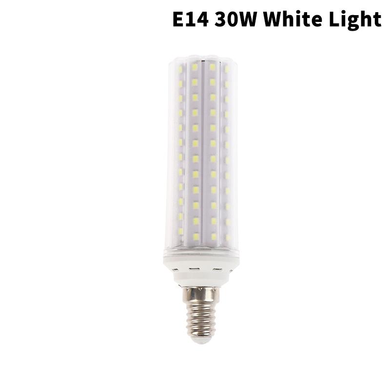 E27 E14 18Вт 20Вт 30Вт Светодиодная Лампа Кукуруза AC85-265В Без Мерцания 2835 SMD Светодиодная Лампа Свеча Лампа Кукуруза Лампочки Домашний Свет