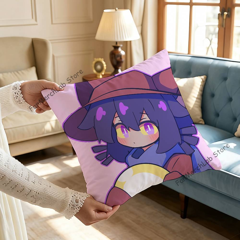 Anime NNiko OOneshotS Printed Pillow Cover Cushion Case Simple Sofa Pillow Case No Pillow Core