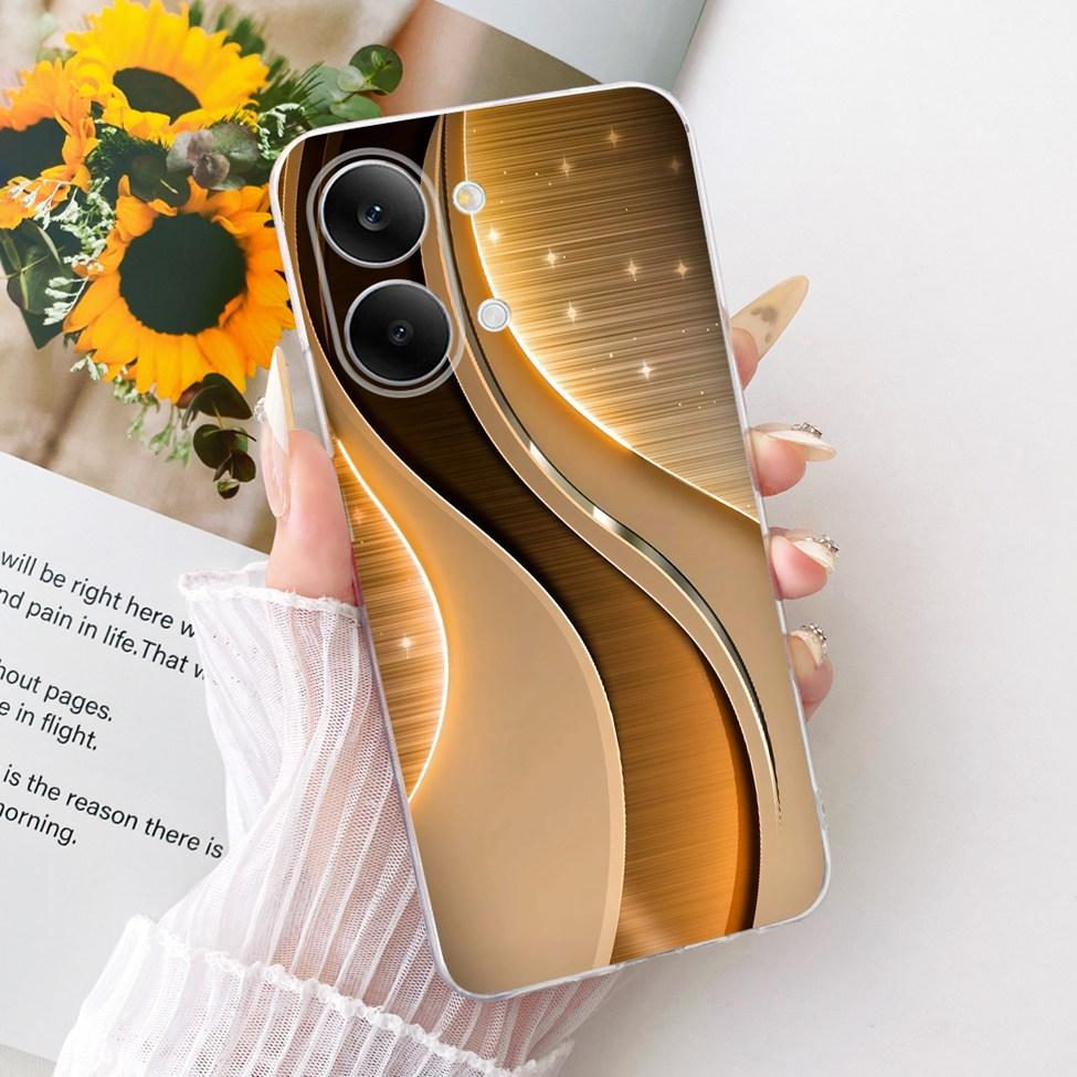 Чехол для Xiaomi Poco X8 Pro Max Чехол Прозрачный Модный Бабочка Милый Кот Крутой Расписной Мягкий Чехол для Телефона 2602BPC18G