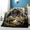 1PC Custom Name Dinosaur Adventure: Prehistoric Power outdooor Flannel blankets Throw Blanket All-Season Throw Gift Bedspread for Couch, Bed, Camping 