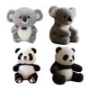 Cute Koala Panda Plushie Stuffing Toy Animal Doll Cuddly Home Decoration Kids Room Accessories Collectible Ornament