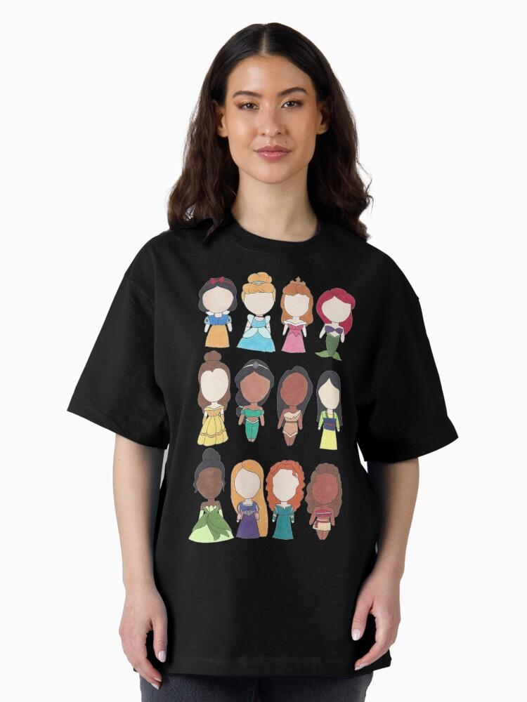 Mulan Princesses Oversized T-Shirt