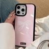 Позолоченный Ins Сладкий Крутой Стиль Чехол для Мобильного Телефона Iphone16 Apple 15pro Max 1314 Бант 12 Подходит