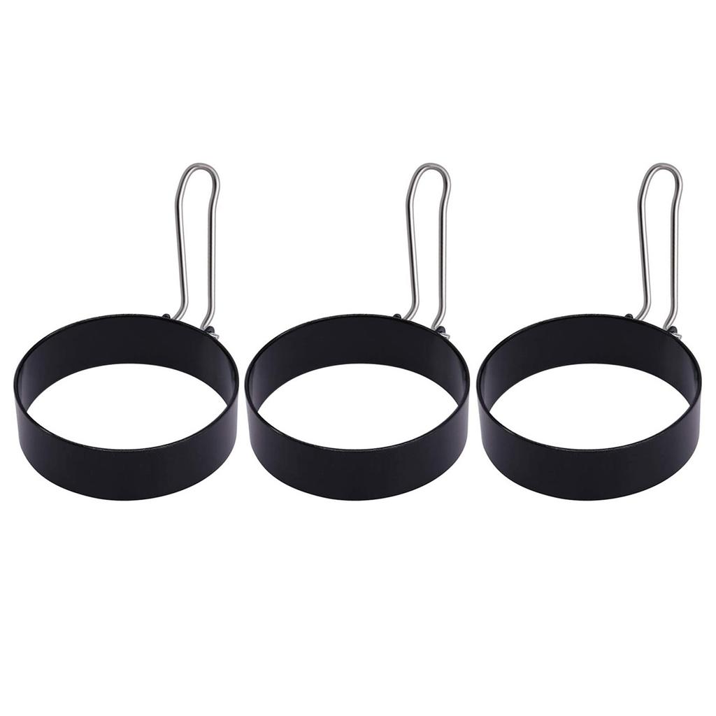 Egg Ring Round Egg Cooker Rings For Cooking Stainless Steel Non Stick Metal Circle Shaper Mold