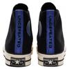 UNDEFEATED x Converse Chuck 70 Chuck Taylor All Star Шнуровка Круглый носок Высокие парусиновые кеды Унисекс Черный