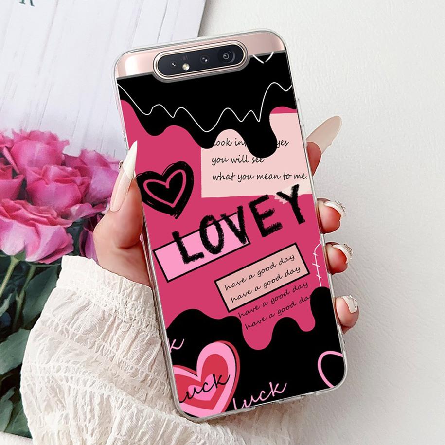 6,7" Чехол для Samsung Galaxy A80 SM-A805F SM-A8050 Funda Роскошный Кот-Дракон Мягкий Силиконовый Задний Чехол Для Samsung A80 A90 4G Coque